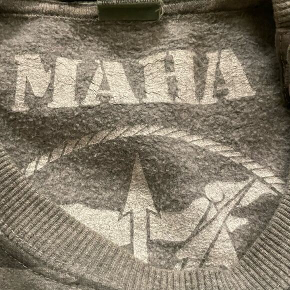 Maha Crew Neck Sweatshirt streetwear y2k stussy 10 deep - Picture 2 of 3